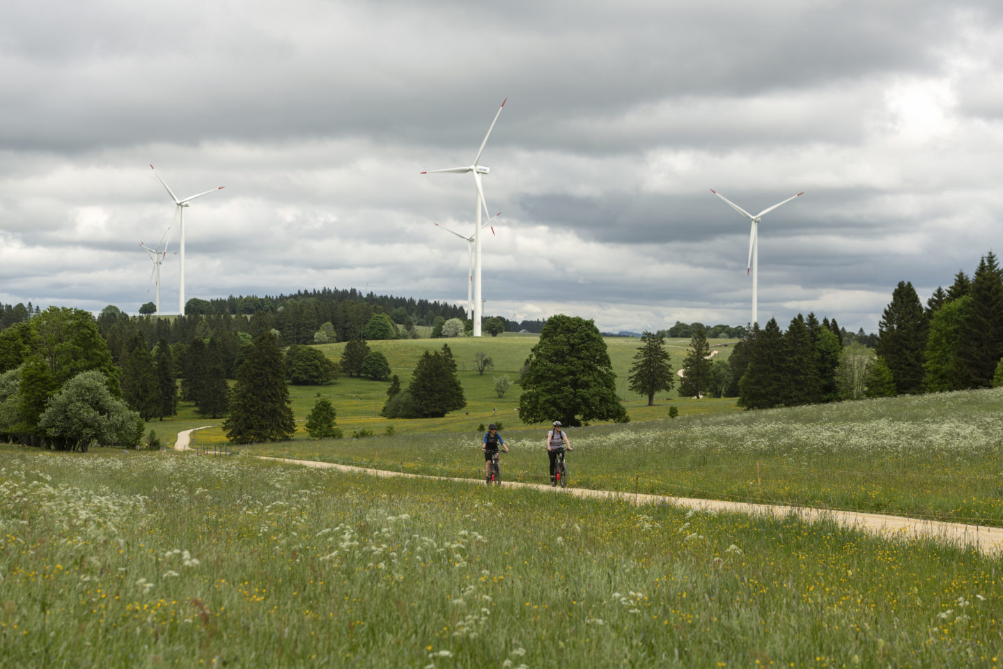 Vélo itinéraire 54 Mont-Soleil